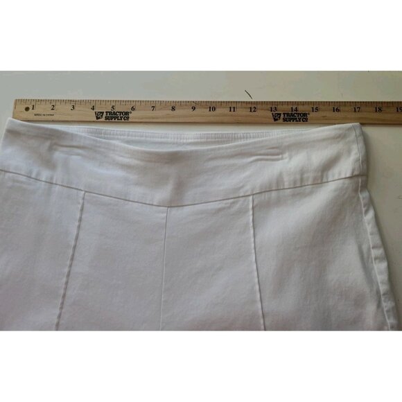 Crown & Ivy Women's Pants Size 14 Stretch Ankle Center Seam - Picture 7 of 12
